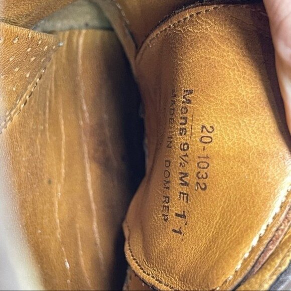 Johnston Murphy Tabor Saddle Shoes Brown Leather Oxfords 20-1032 size 9.5 main image 8
